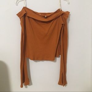 Cropped Bardot Top